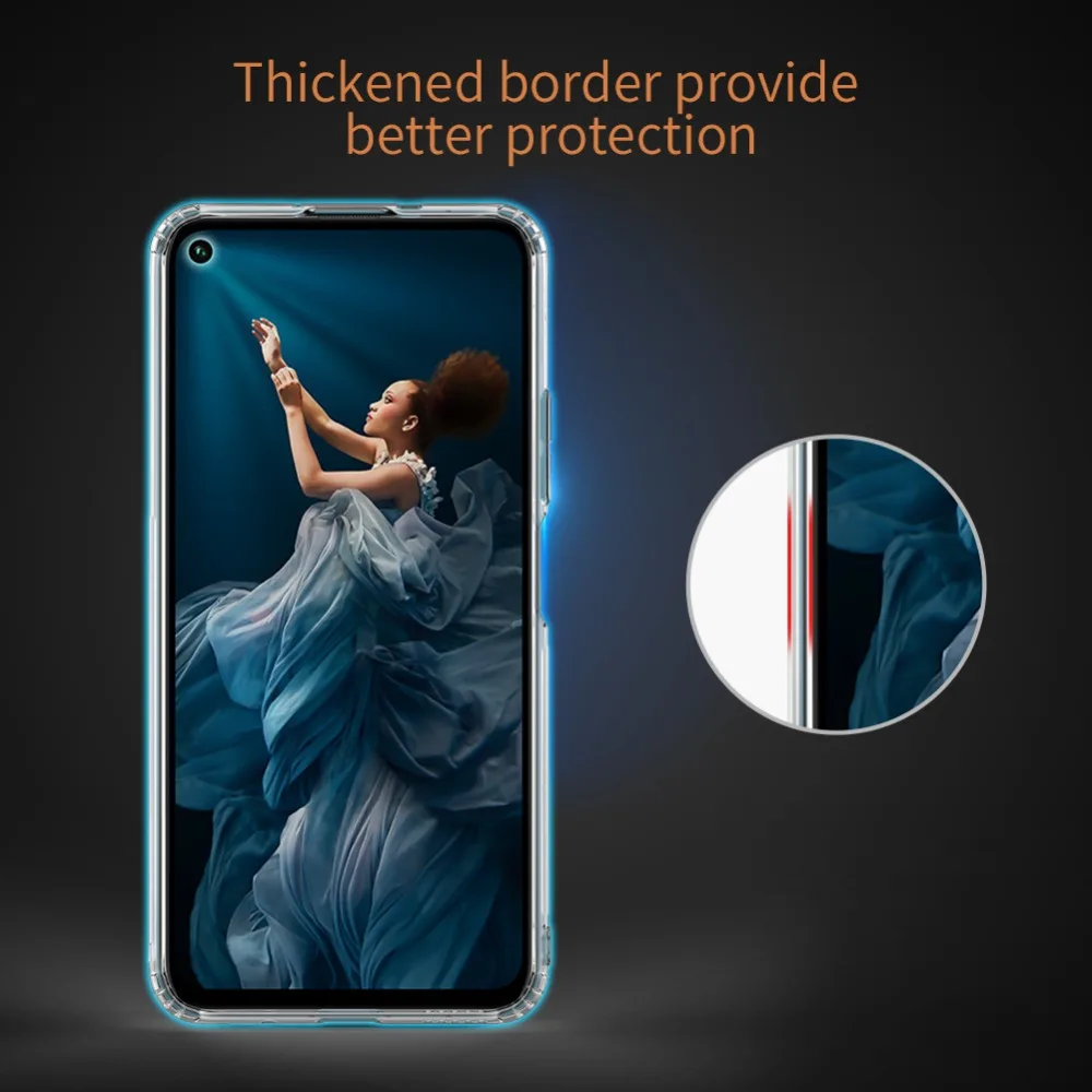 Huawei Honor 20 Pro чехол Nillkin TPU 0,6 мм ультра тонкий мягкий силиконовый чехол для телефона чехол для huawei Honor 20 Pro Nilkin