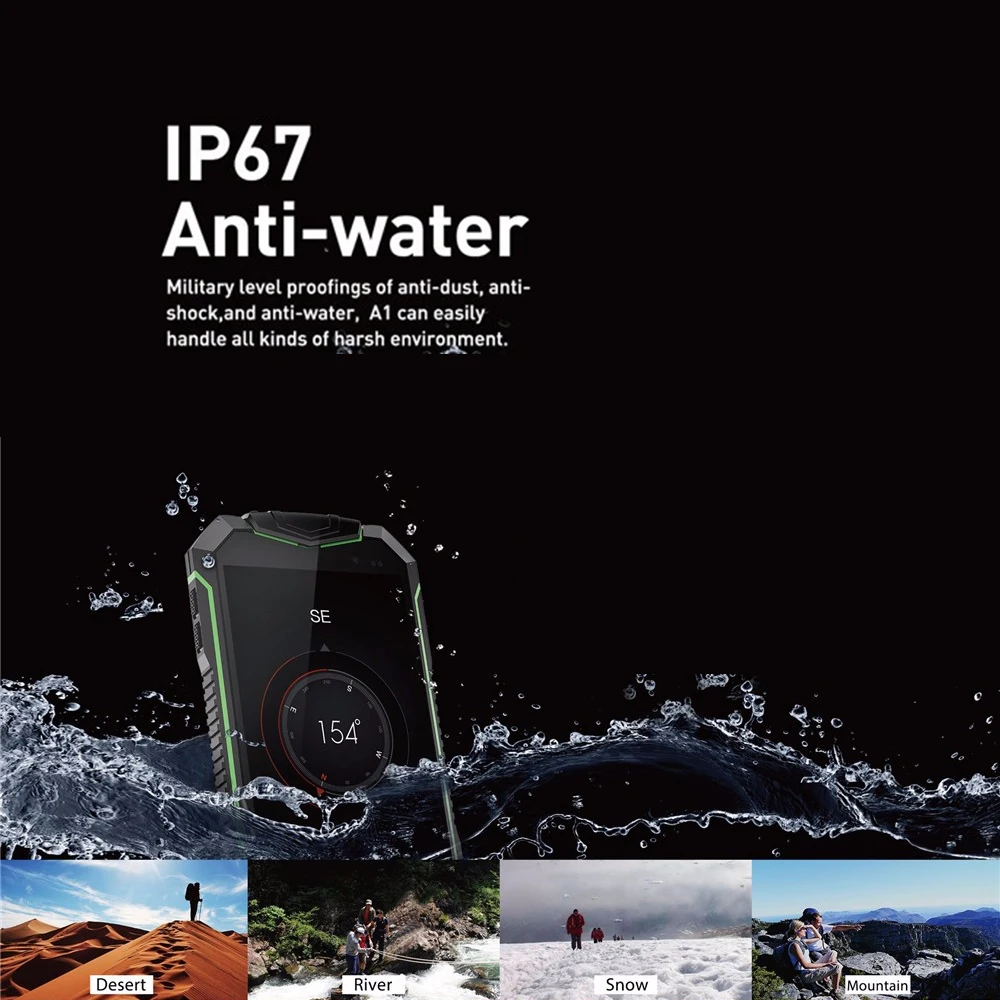 Оригинальный GEOTEL A1 IP67 Водонепроницаемый противоударный смартфон 4 5 дюйма Android 7 0