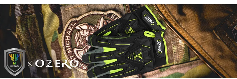 Мужские тактические перчатки OZERO, подлинные модные мотокросса, мотогонок, мотогонок, ручного патруля, мотомеханика, перчатки 8016