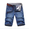 ClassDim Men's Denim Shorts Good Quality Short Jeans Men Cotton Solid Straight Short Jeans Male Blue Casual Short Jeans ► Photo 2/5