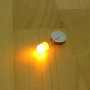 

100Pcs F10 10mm Yellow LED Diode