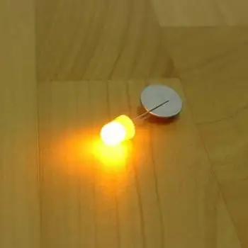 

100Pcs F10 10mm Yellow LED Diode