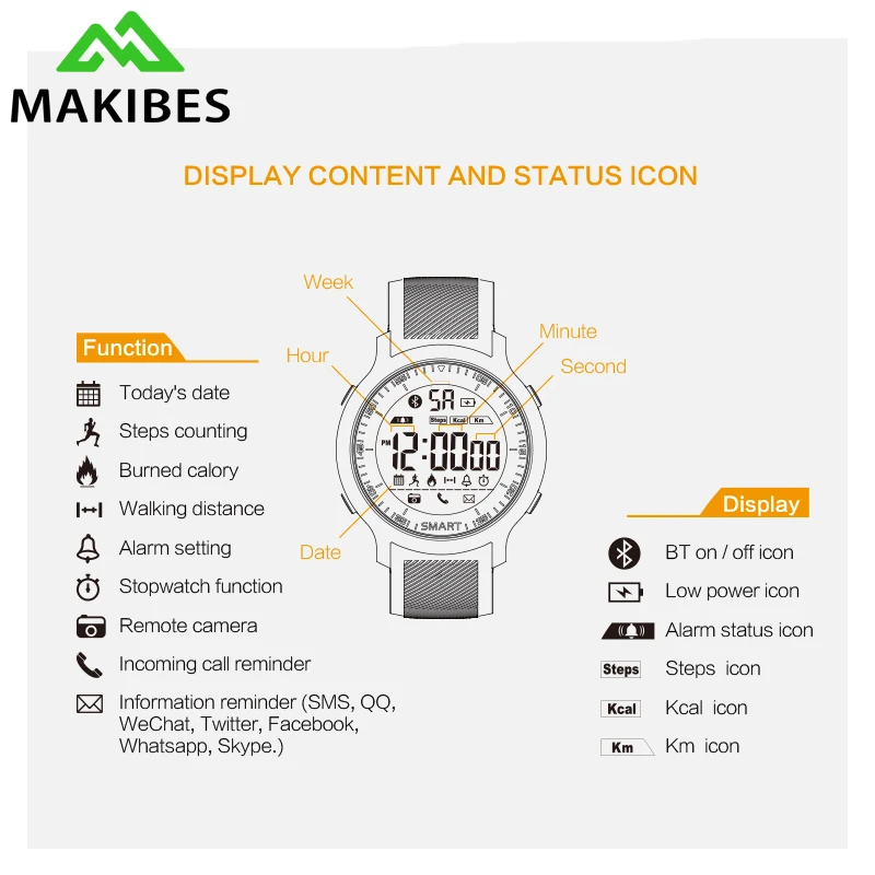 ex18 smart watch user manual