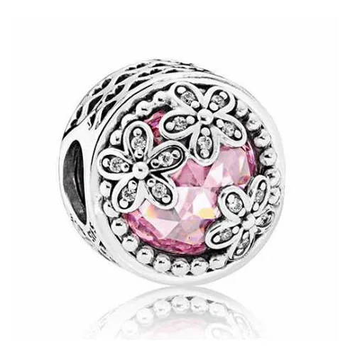 Dodocharms Fit Pandora, женские браслеты, сделай сам, ювелирные изделия, подарки для женщин, горячая Распродажа, вечерние, бусины, надеюсь, цветы, любовь, сердца, кристалл C