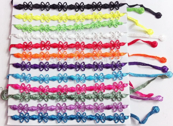 de ganchillo de encaje italiano para mujer, joyería de macramé, regalos de Navidad, 19 estilos, 24 unids/bolsa, mezcla de colores al azar, nueva moda|crochet bracelet|bracelet fashionfashion - AliExpress