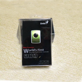

2018 new 2.4G wireless 1200DPI Elf finger mouse laser micro ring green mouse Built-in battery for PC notebook computer