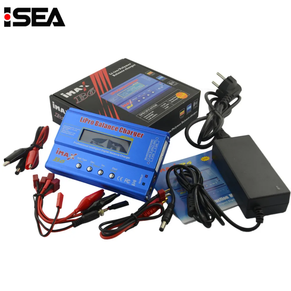 New iMAX B6 50W with AC Adapter 12V 5A Power Supply RC Lipo Battery