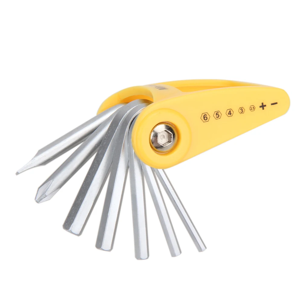 cheap 7 in 1 Multi Function Mini Pocket Tool Mountain Cycle Screwdriver Tool Bike Bicycle Multi Repair Tool Hex Spoke Wrench Kit