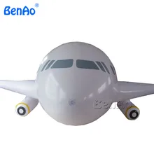 AO191 сумасшедшая цена ПВХ 4 м длинный надувной самолет/воздушный корабль/blimp/zeppelin с хвостом и DHL и положительных отзывы