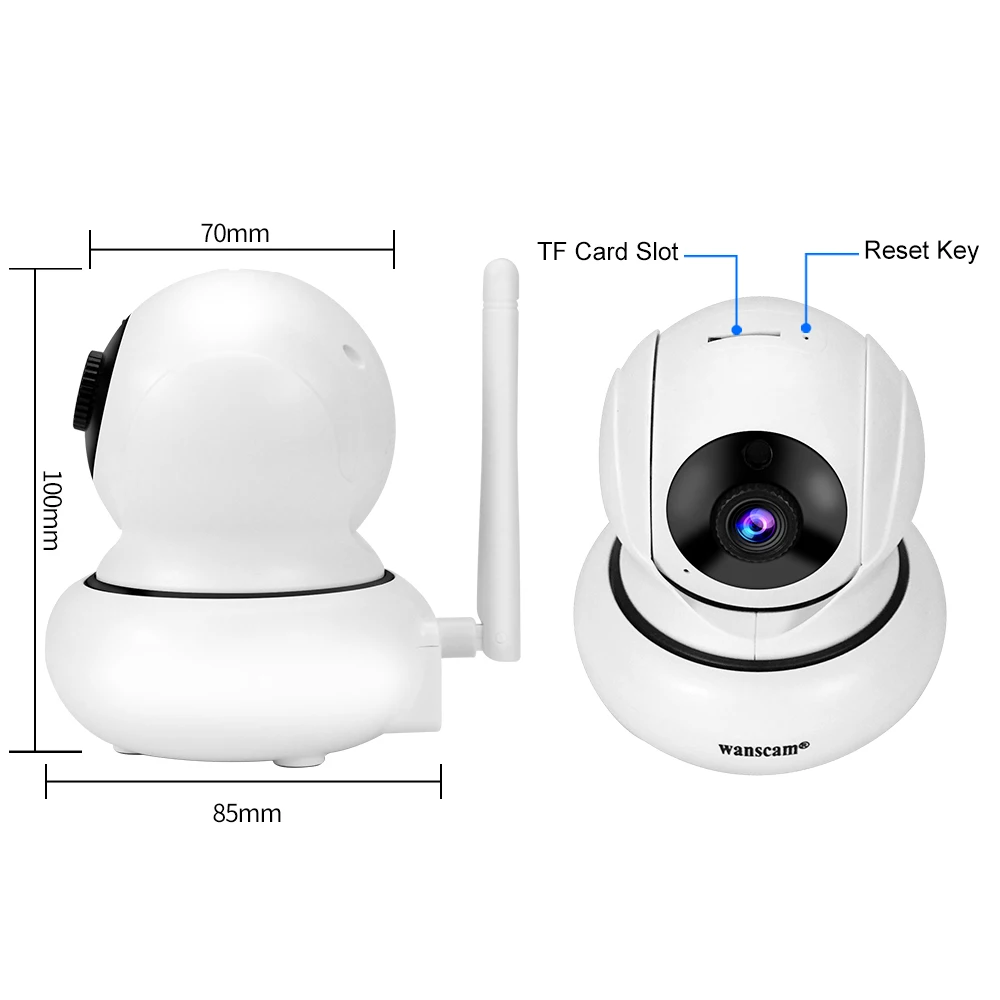 IP камера видеонаблюдения Wanscam 1080P Wi Fi ночное видение|Камеры видеонаблюдения| |