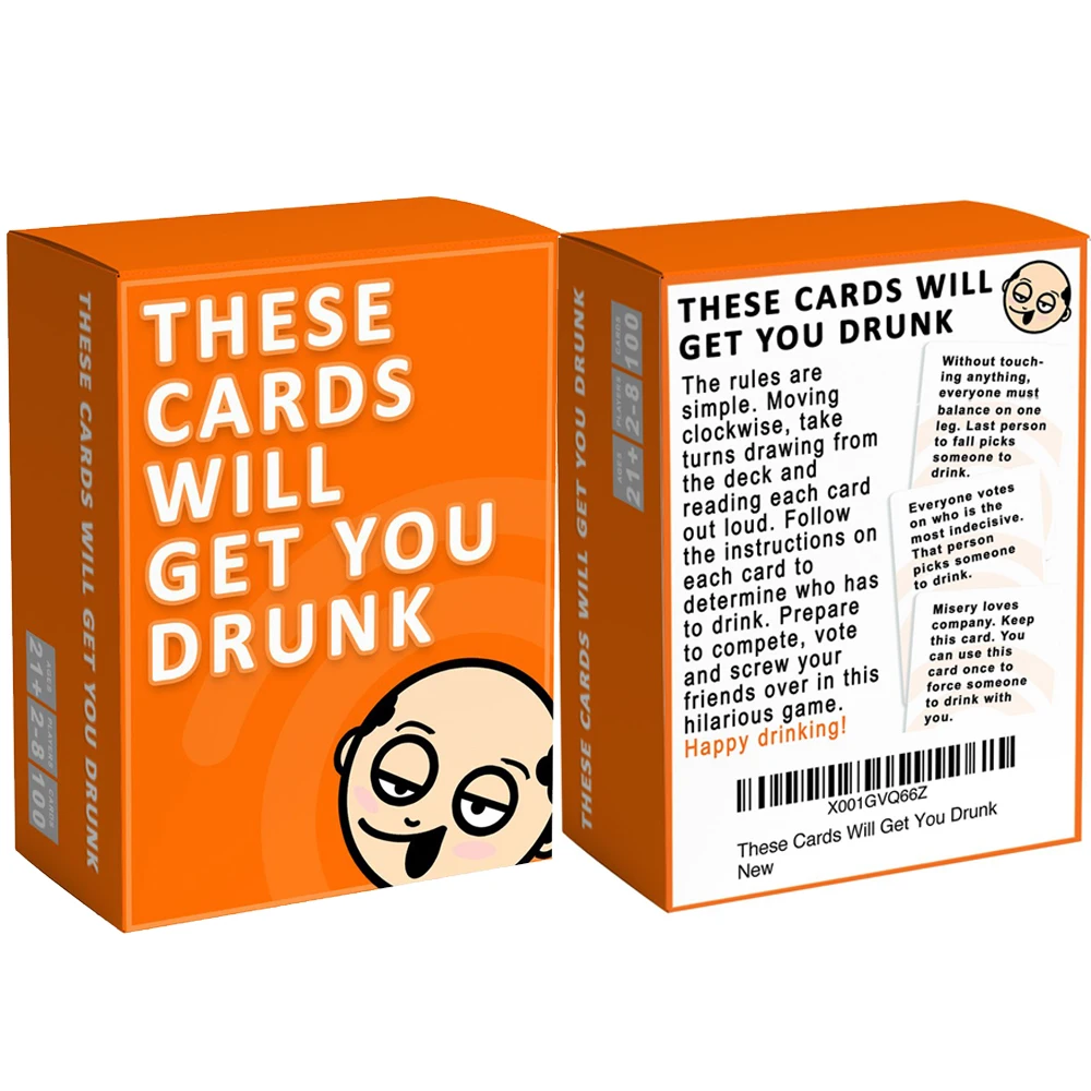

New Adults Buzzed Cards Game Tipsy Wastad Buzzed Drunk Board Game Cards Toys
