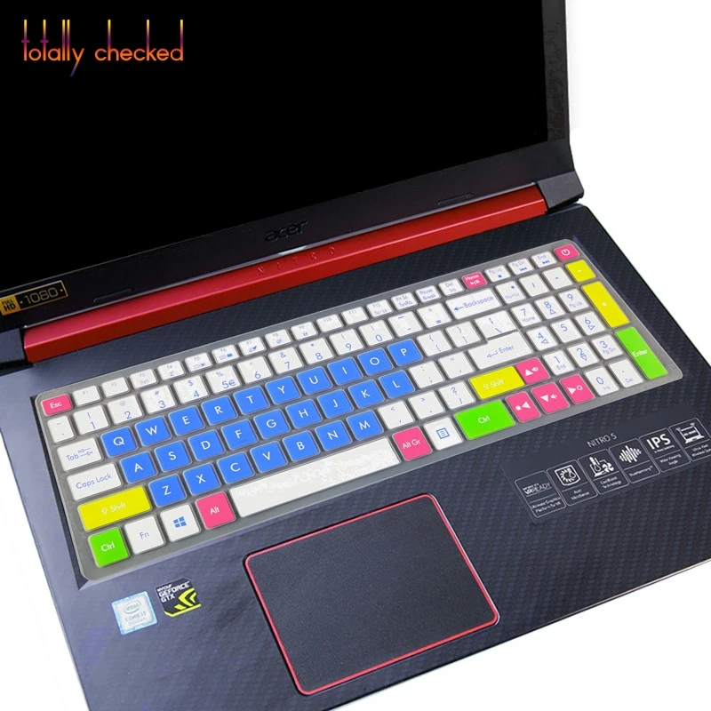 15,6 дюймов Чехол для клавиатуры ноутбука кожи протектор для acer Predator Helios 300 серии G3-573 Triton 700 Nitro 5 PH317 VX5 VX15