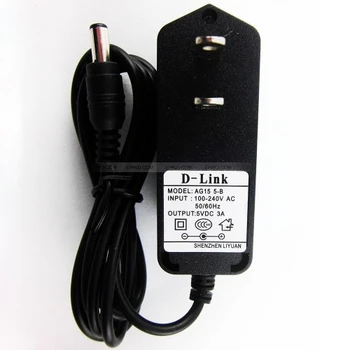 

50PCS Home US Plug 5.5mm*2.1mm 5V 3A AC DC Power Adapter For Spare Charger Supply Cord/Camera Free Shipping DHL