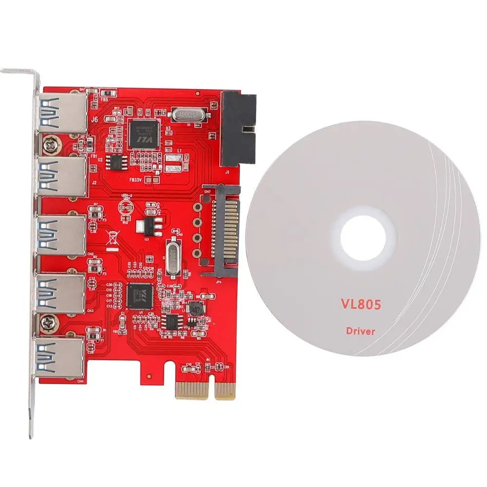 PCI E до 5 Гбит/с USB 3 0 карта расширения Express 5/7 порты концентратор контроллер адаптер