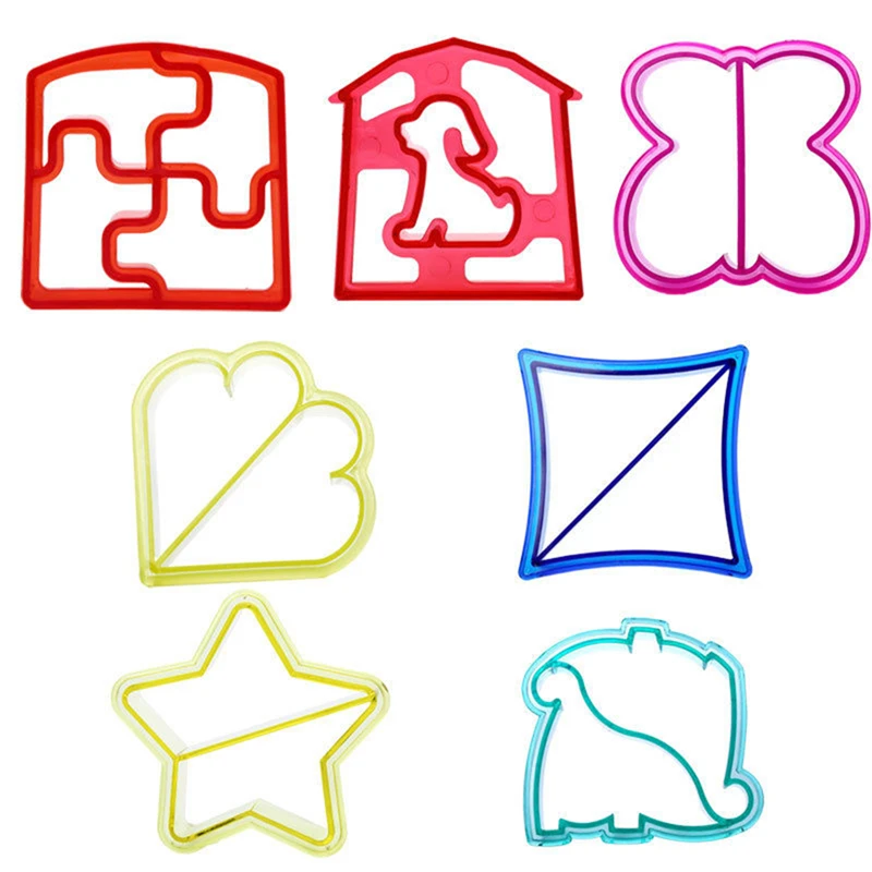 

New 9 Shaps Cake Toast Mould Dinosaur Dog Butterfly Shape Sandwich Bread Cutter Mold Cake Maker 1PCS