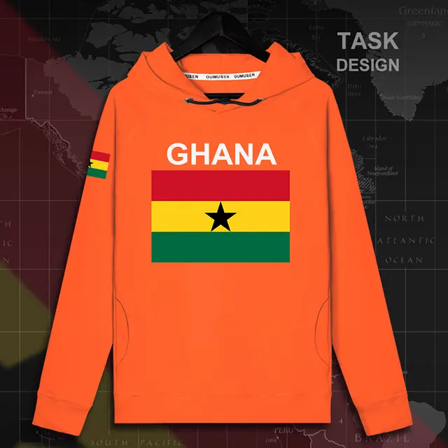 Republic of Ghana Ghanaian GHA GH mens hoodie pullovers hoodies men