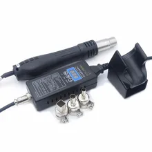 Yihua8858 220 В Портативная паяльная станция BGA для горячего воздуха, тепловая пушка, лучшая ручная Тепловая пушка, 3 насадки