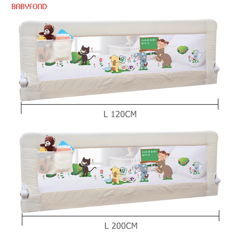 

2pcs Baby bed fence guardrail baby crib guardrail bed rails bed buffer-type general 150cm 120cm and 180cm for choose