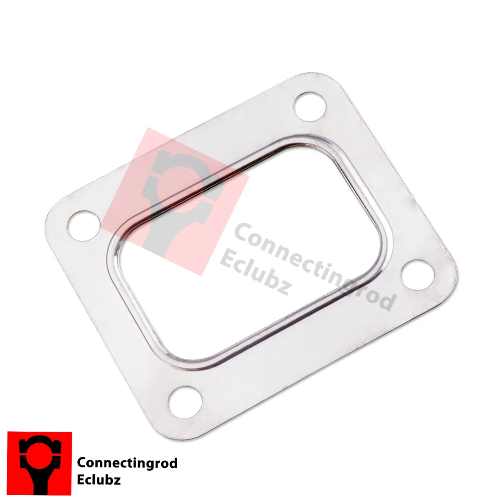 Turbo Gasket T4 T04 GT40 GT42 Turbocharger to Exhaust Manifold Universal Gaskets Inlet Exhaust 4