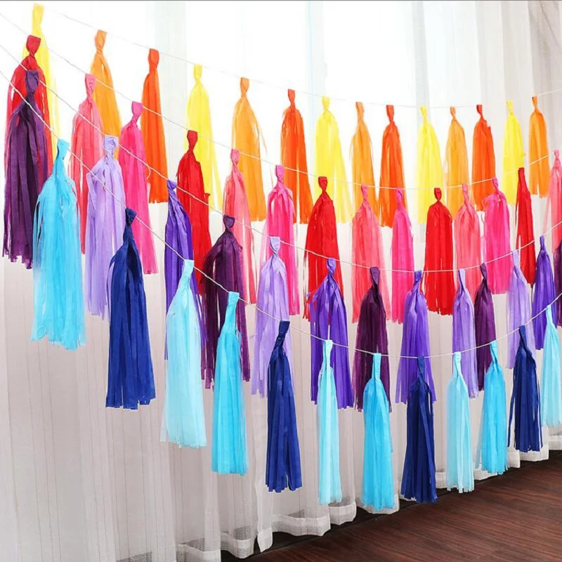 DOSOMA Balloon Tassel Curtain Tassel Wedding Decoration Birthday Party