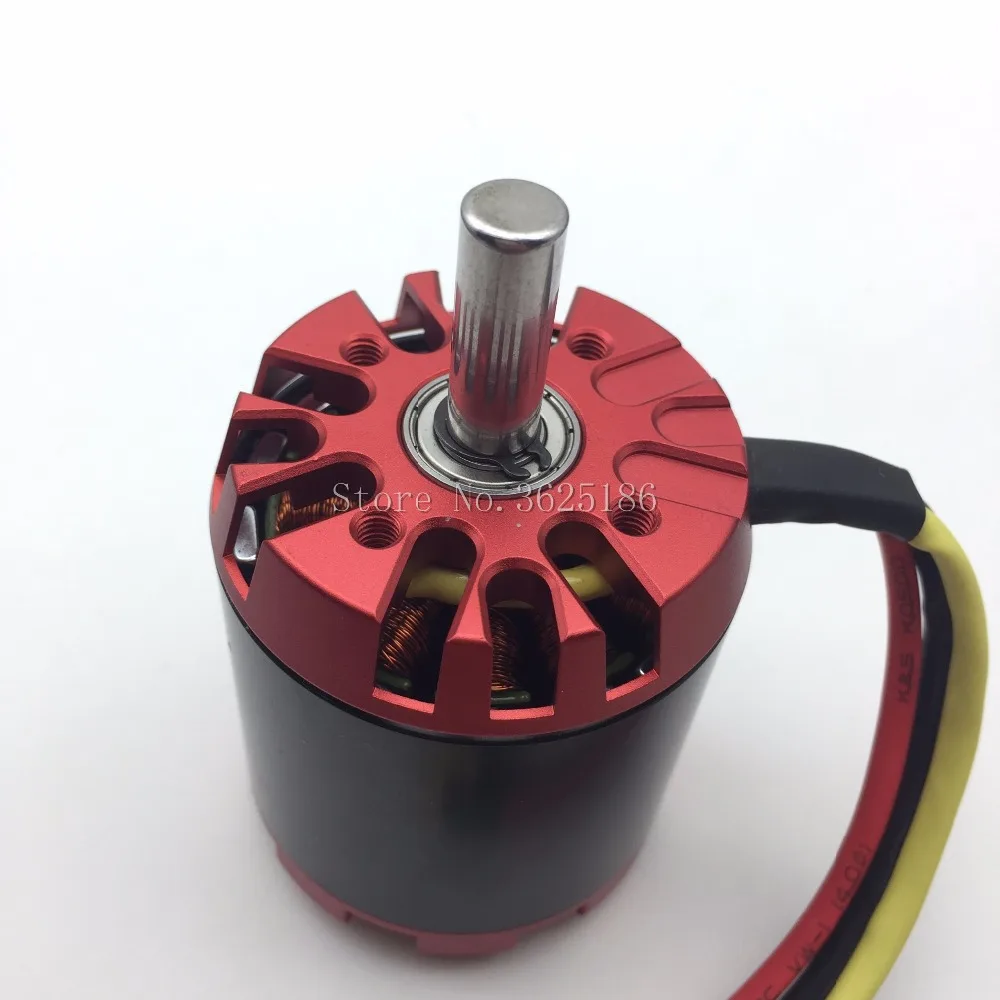 Бесщеточный двигатель Outrunner N5065 270KV 1665W для DIY электрических скейтбордов 1820W