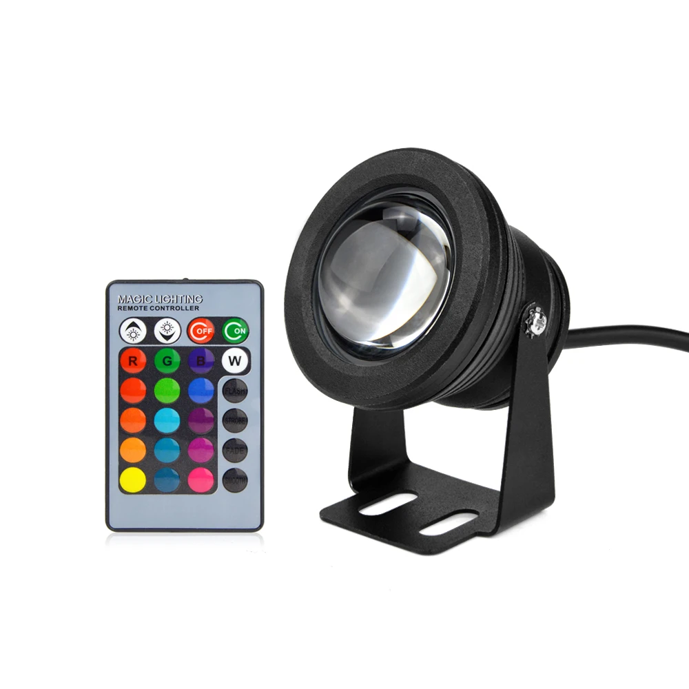 

10W Fountain Pond Decoration LED Light 12V Waterproof Underwater Pool Light Swimming Pool Night Lamp Spotlight For Home Lighting