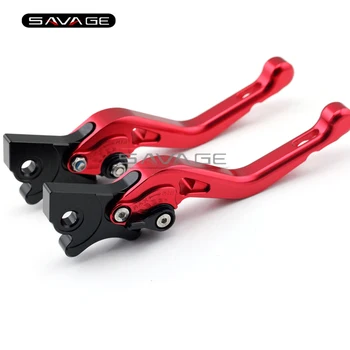 

For Vespa 125 Granturismo/GTS125/S125/S150 4-stroke Red Motorcycle Billet Aluminum Adjustable Short Left Right Brake Levers