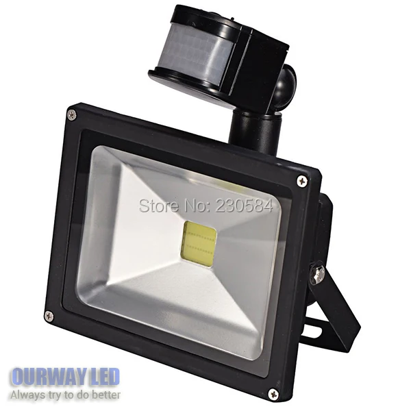 

cool white 12m detection range 4500lm 50w automatic light up floodlight infrared sensor outdoor security lamps