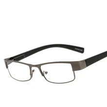 Металлические полукадр очки для чтения сенатор Óculos gafas-де-lectura для пожилых Анти-усталость старения+ 1+ 1.5+ 2+ 2.5+ 3+ 3.5