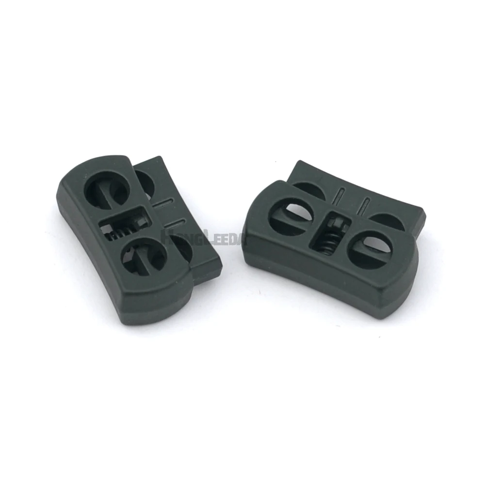 10 Pack Plastic Cord Lock Toggles - Adjustable Clip For Clothing, Shoes, Bags