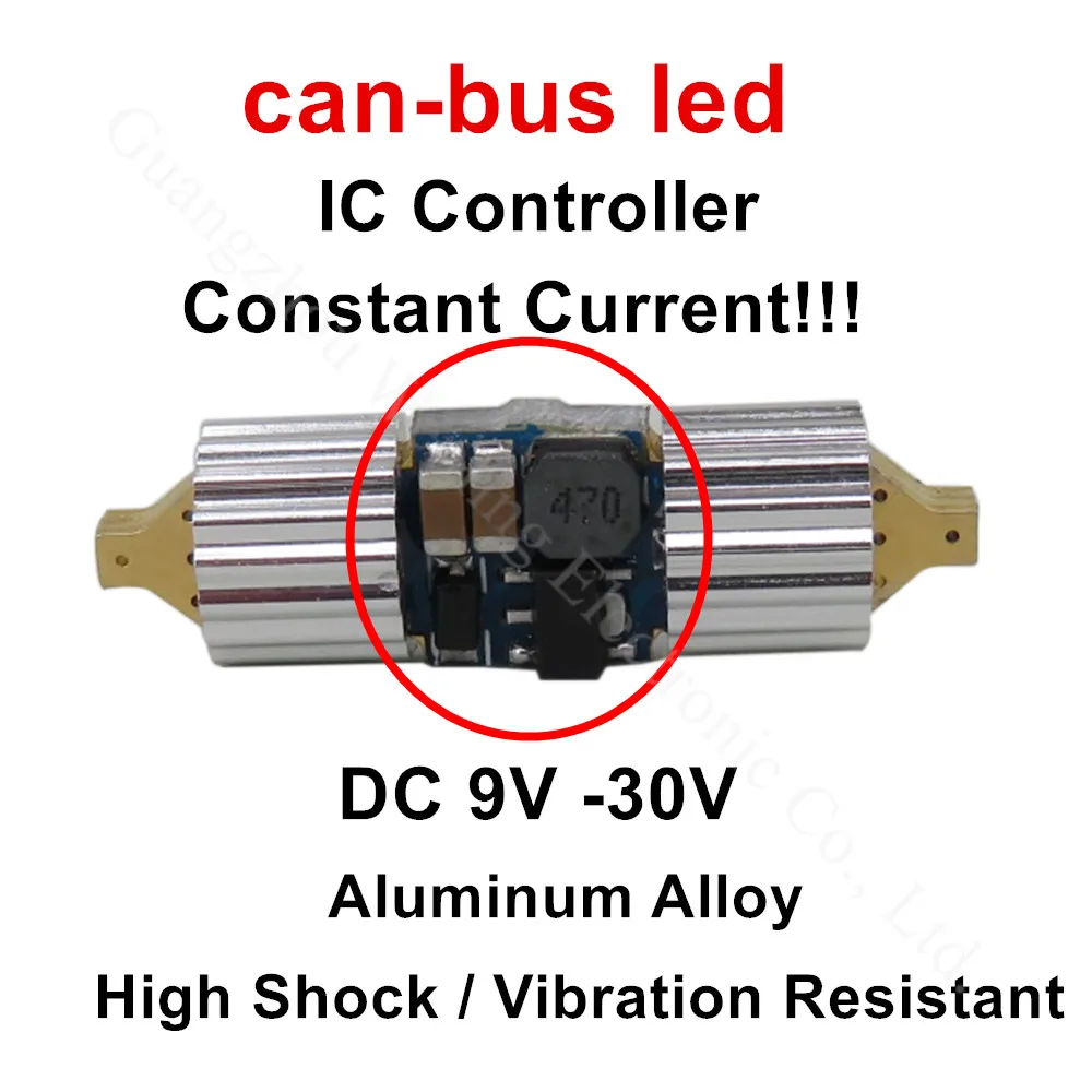 WLJH 2x Canbus без ошибок 12В 24В автомобильная светодиодная лампа 31 мм 36 39 41 3030 SMD DE3175 C5W C10W