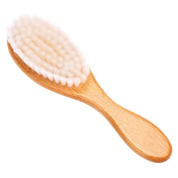 

Neck Hair Duster Wooden Handle Hair Cutting Hairdressing Styling Salon Cleaning Hairbrush Soft Beard Face Brush Salon Tool
