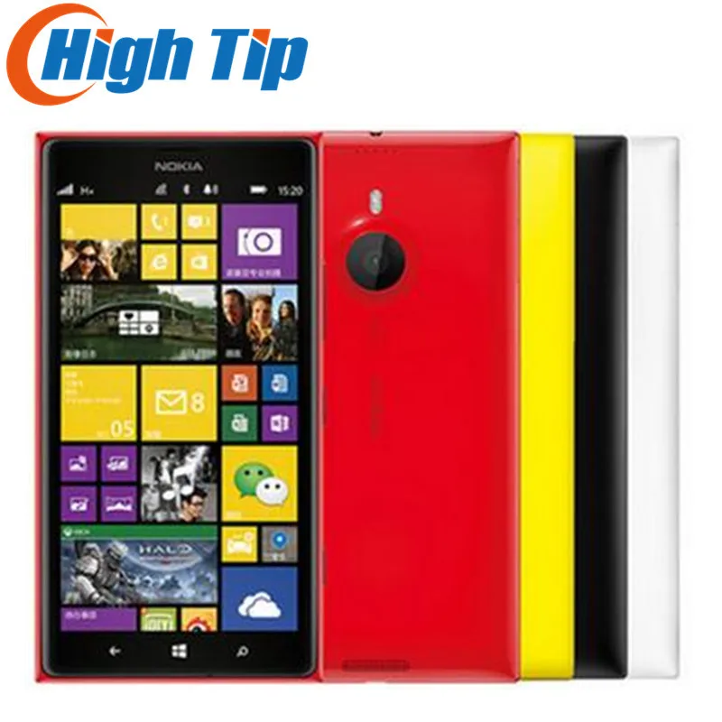 Оригинальный разблокированный Nokia Lumia 1520 Мобильный телефон 20 0 МП 6 дюймовый