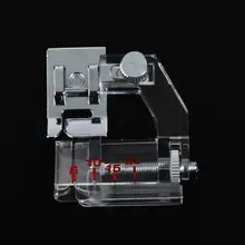 Multi-function швейная машина полоса ткани пресс er ног регулируемая биговка клей Лапка для швейной машинки