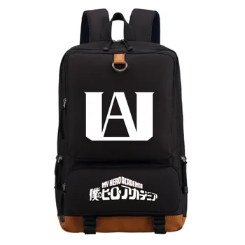 

WISHOT My Hero Academia backpack casual backpack teenagers Men women's Student School Bags travel Laptop Luminous Bags