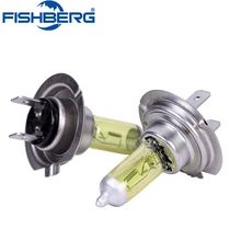 10 шт. H7 55 W Галогенные автомобильные галогенные лампы 3000 К противотуманные галогеновые лампы для фар фара головного света 12 V Автомобильные светодиодные лампы фар для Volvo BMW Audi BENZ