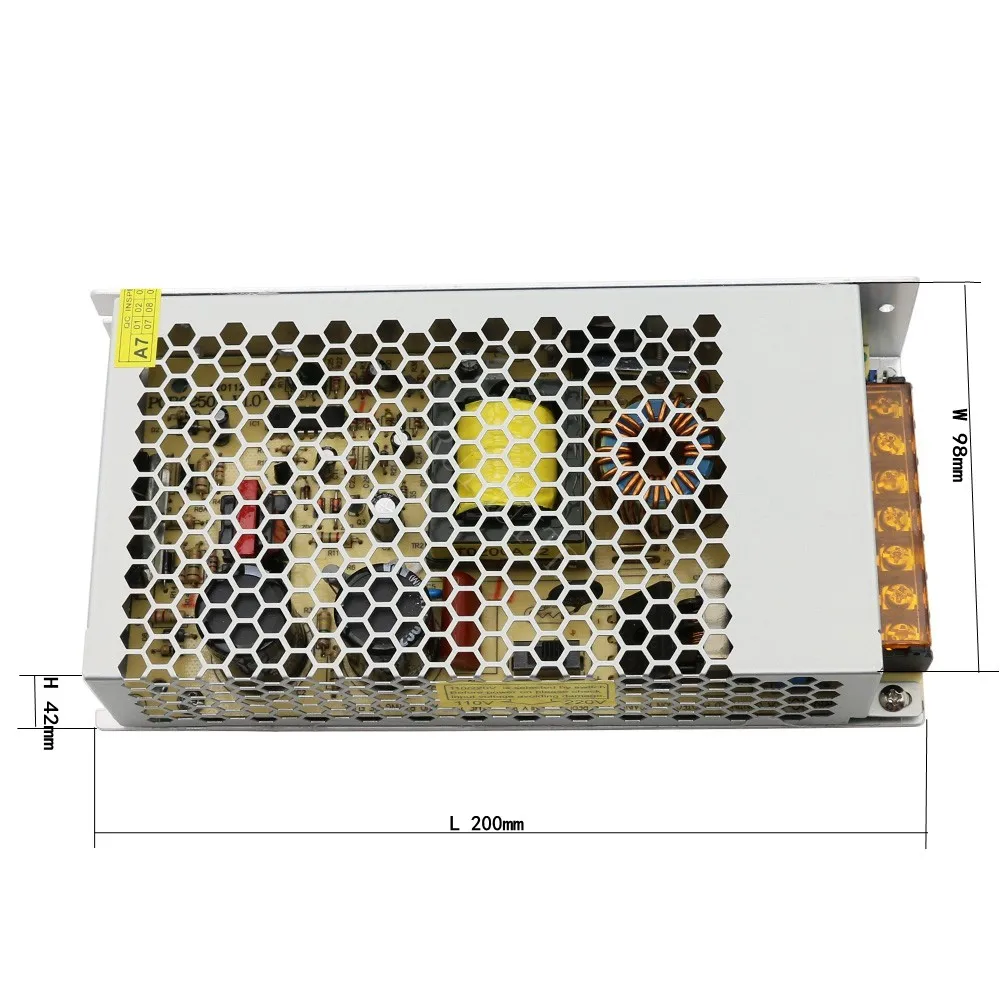 RUIHUITE Высокое качество переключения питания AC110V 220V к DC12V 200W светодиодный