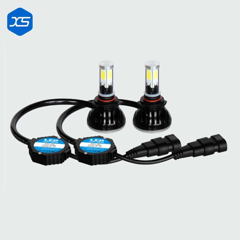

2X h7 led 4000lm car headlights H4 H11/H8/H9 H1 H3 hb3 9005 hb4 40W Automobiles 9006 880  5202 led headlight bulbs for toyota