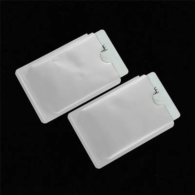 10PC Credit Card Box Anti-degaussing Automatic Pop-up Bank Card Package tarjetero porte carte bancaire porte carte 40MA1811