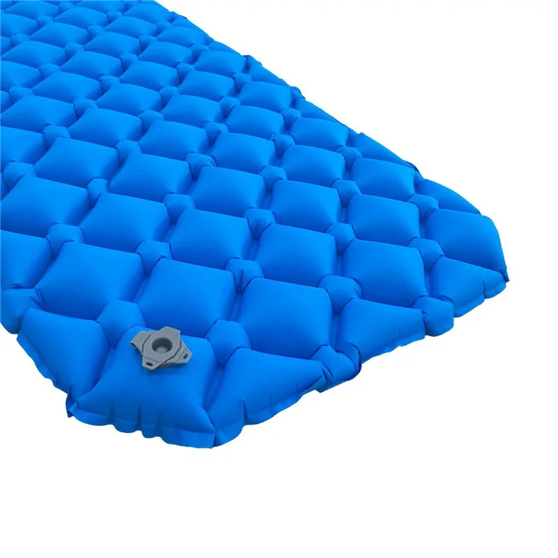 Ultralight Outdoor Inflatable Camping Mat Fast Filling Air Moistureproof Sleeping Pad Ultra
