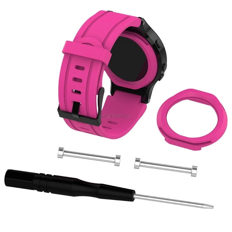 Силиконовый сменный Браслет для часов Ремешок для Garmin Forerunner225 Спортивные gps часы