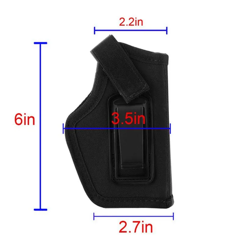 6 Цветов Открытый Охота спортивные нейлон Тактические все Compact малолитражки Pistols талии скрытые кобура пояса