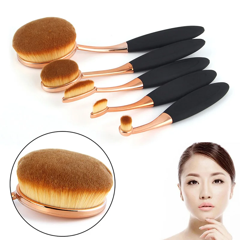 

Make Up Brushes Set Beauty Professional Toothbrush Soft Makeup Foundation Brush Kit Face Eye Concealer Brand Tool