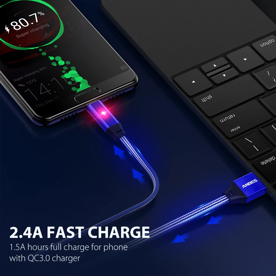تحلق فوق 1 M 2 M كابلات الهاتف المحمول لسامسونج ملاحظة 9 s9 نوع C كابل نوع C USB C الكابلات شاحن شحن سريع لل Xiaomi هواوي