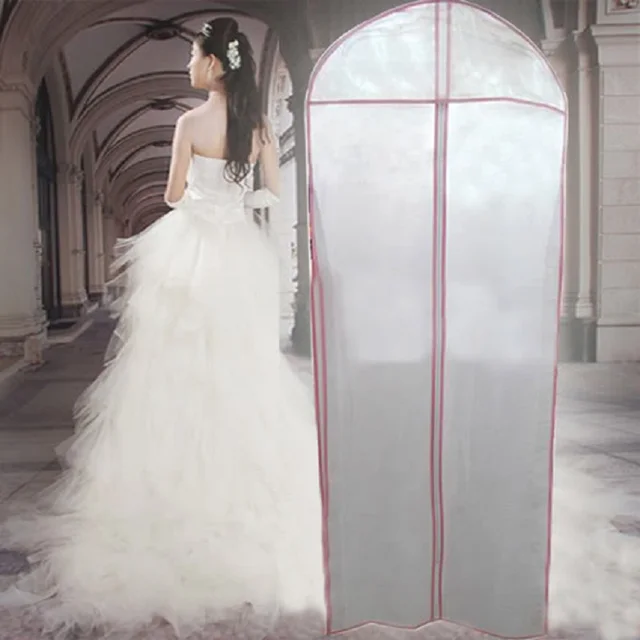 Garment Storage Bag Covers For Wedding Dress Gown Clothes Protector Garment Storage Bag Covers For Wedding Dress Gown Clothes Protector Case Dustproof Cover Portector