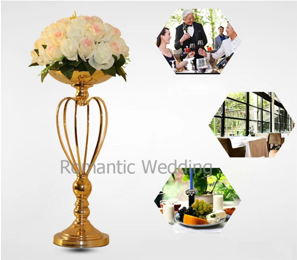 

Free shipment 10PCS/lots unique shape metal centerpiece for Wedding decorations event products party decorations