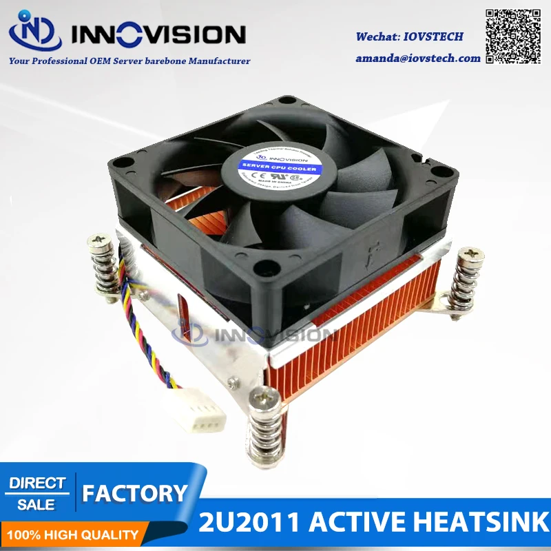 Квадратный медный радиатор 2u LGA2011 для ЦП Intel Xeon|cooler air|cooler floatcooler for video card |