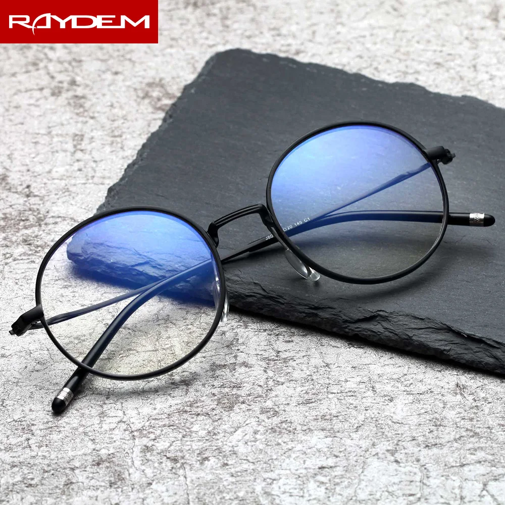 2018 New blue light blocking Optical glasses Al Mg Men Women Finished