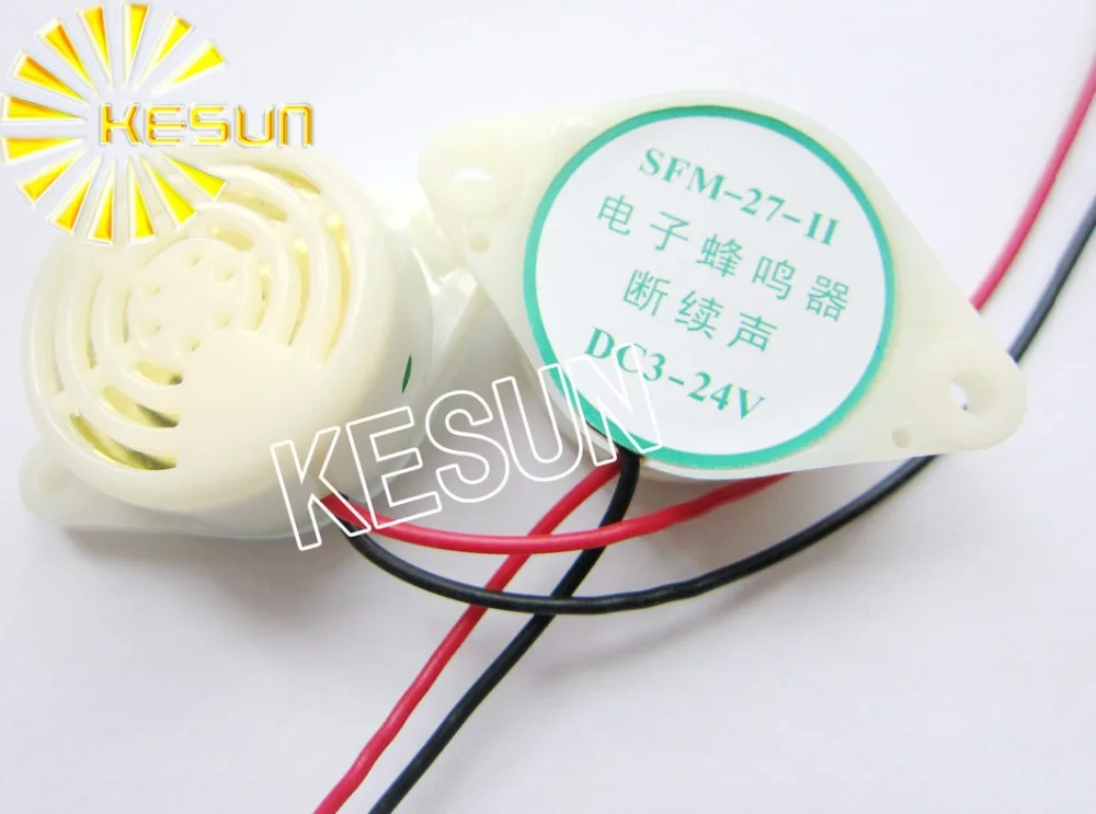 DC 3-24V 12V Φ 30mm * 15mm Intermittent sound ROHS активный пьезо-зуммер X100 шт | Электронные компоненты