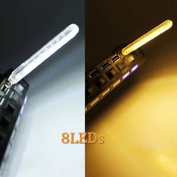 

Mini Portable Power Saving 5V LED USB Light Table Lamp Reading Notebook PC Laptop Power Bank Night Light